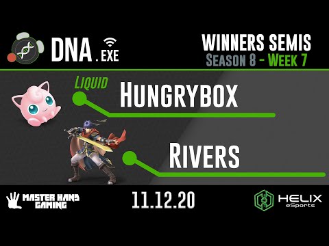 DNA.EXE S8:W7 - Liquid | Hungrybox (Jigglypuff) Vs. Rivers (Ike) - W Semifinals