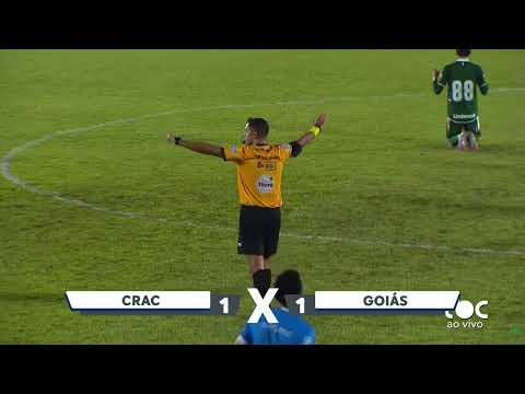 MELHORES MOMENTOS - CRAC 1 X 1 GOIÁS - QUARTAS DE FINAL - GOIANÃO 2026 - JOGO DE IDA