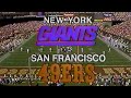 1990 NFC Championship Giants vs 49ers Highlights