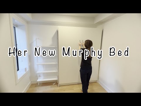 Installing a Breda Bed Murphy Bed #brookline #massachusetts #murphybed #homeimprovement