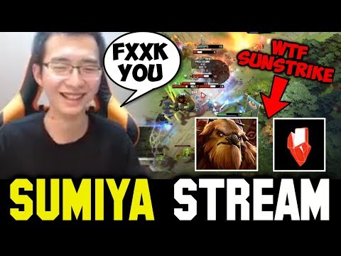SUMIYA Invoker vs Meepo ft Crazy Sunstrike Predict | Sumiya Invoker Stream Moment #306