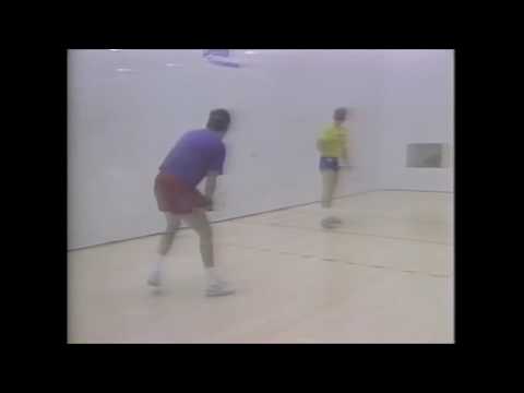 1989 US Racquetball National Championships - Exhibition of Visual Impairment Racquetball
