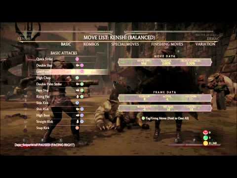 MKX Frame Data 101 w/Dojo SniperWolf