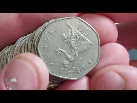 RAREST SHIELD 50P! UK £50 50p Coin Hunt BOOK 4 #51