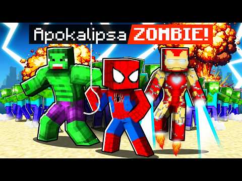 MINECRAFT, ale APOKALIPSA ZOMBIE SUPERBOHATERÓW!