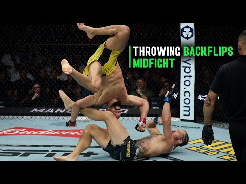 Crazy Capoeira Master Setting the UFC on Fire - Michel Pereira