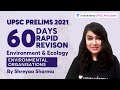 60 Days Rapid Revision On Environment Ecology UPSC Prelims 2021 Environmental Organisations