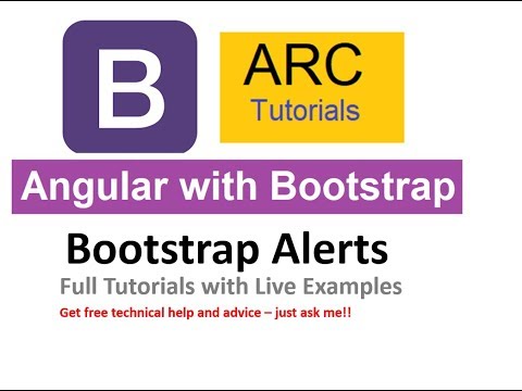 Bootstrap Alerts in Angular | Angular Bootstrap 4 Tutorials | Angular Bootstrap Tutorial