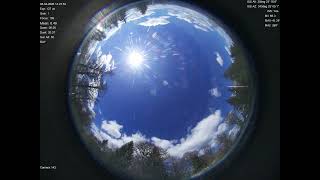 2026-04-08 All sky camera capture from Poiana Rusca Mountains, Romania