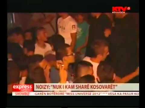 Noizy - Intervist Per Koncertin e Mbajtur ne Prishtine