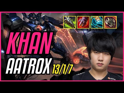 KHAN - AATROX - EUW CHALLENGER - PATCH 11.9