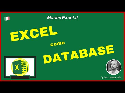 MasterExcel.it - Tutorial: Come creare un Database con Excel