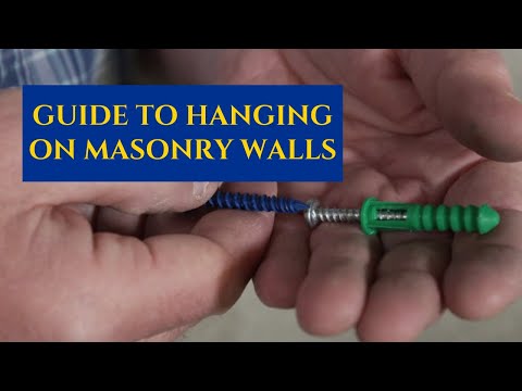 Guide to Hanging on Masonry Walls