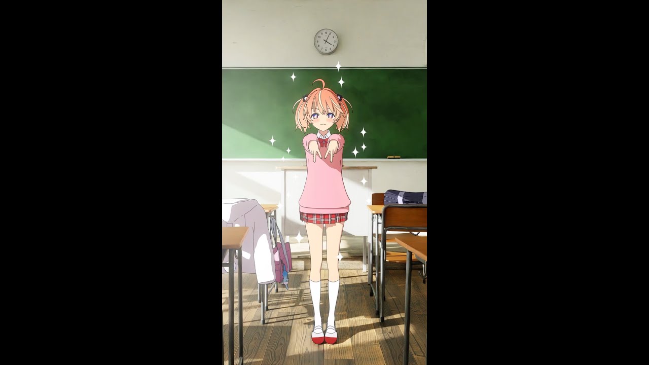 ❤️踊ってみました❤️【にっこり^^調査隊のテーマ】【vtuber】【アニメ】【アニメーション】#shorts