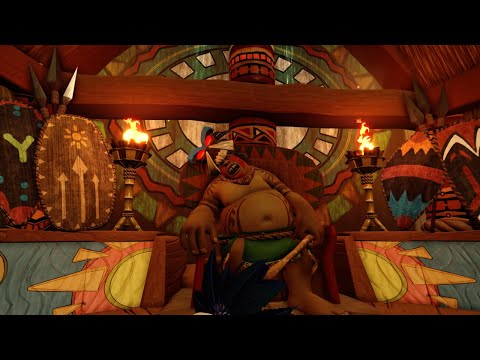 Crash Bandicoot N Sane Trilogy - Papu Papu Boss Fight #1 (PS4 Pro)