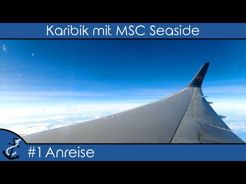 Karibik mit MSC Seaside - #1 Anreise nach Martinique, Essen & Kabine - Kreuzfahrt-Vlog 2023 - 4K UHD