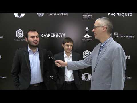 Day 6 Interview with Dmitry Jakovenko and Shakhriyar Mamedyarov