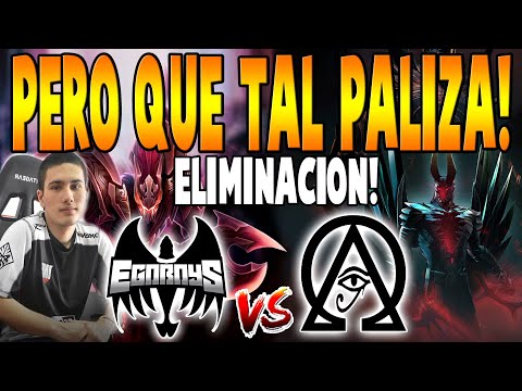 EGOBOYS vs OMEGA [BO3] - ELIMINACIÓN "Pero Que Tal Paliza" - Aorus League Impostor Edition DOTA 2