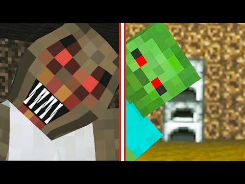 Monster School: Zombie VS. GRANNY HORROR GAME CHALLENGE | Minecraft Animation