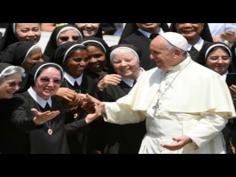 BREAKING Pope Francis calls Nuns that Gossip  of devil & Terrorists January 22 2018 Video