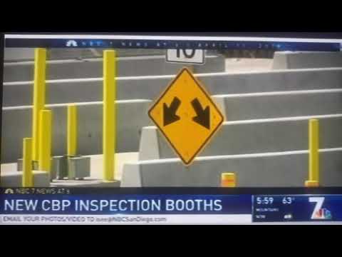 KNSD NBC 7 News at 6pm open April 11, 2019