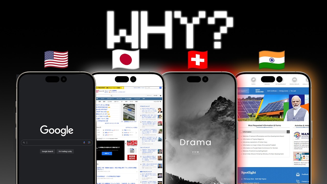 Why Every Country's Websites Look So Different