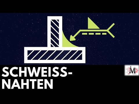 Darstellung von Schweißverbindungen einfach erklärt | Konstruktionsgrundlagen | technisches Zeichnen