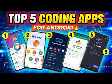Top 5 Coding Apps For Android Learn Programming Coding