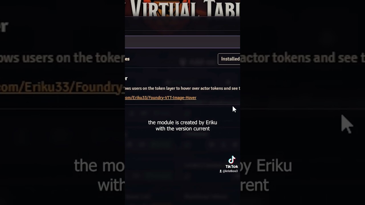 Image Hover for Foundry VTT v11 #foundryvtt #dnd5e #pf2e #ttrpg