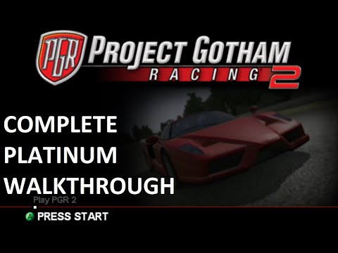 PGR2 COMPLETE PLATINUM walkthrough (Project Gotham Racing 2 Xbox)