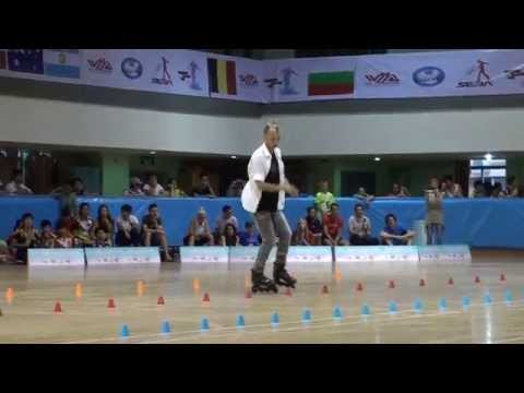 2014 Shanghai Slalom Open Classic Slalom Senior Men 5th Place Alexandr Timchenko