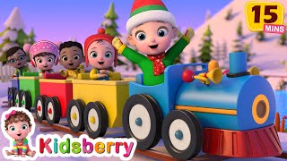 Wheels on the Train | Kidsberry Nursery Rhymes & Baby Songs