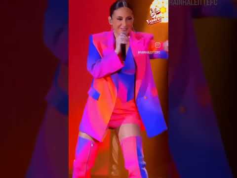 Claudia Leitte se despediu do The Voice cantando  Liquitiqui