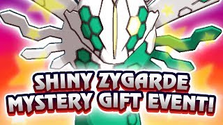 Shiny Zygarde event for everyone! How to get shiny Zygarde in Pokémon Ultra Sun and Ultra Moon!