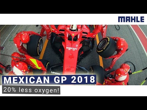 Mexican Grand Prix 2018 - Massive Air Consumption of the F1 engine