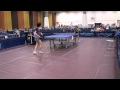 Erica Wu vs Amy Wang Cadet Girls Xover 