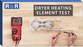 Whirlpool WP8544771 - Continuity Test (Dryer Heating Element)