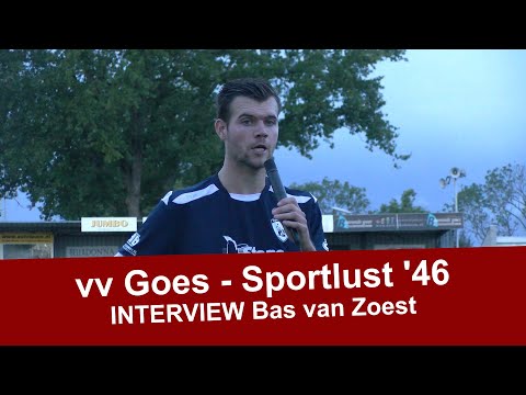 Interview  | Bas van Zoest vv Goes - Sportlust '46 Beker 2020