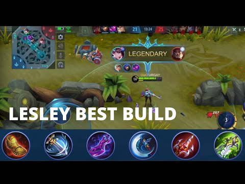 Legendary Lesley! | Lesley Best Build and Emblem 2021 | Lesley Gameplay 2021 Mobile Legends
