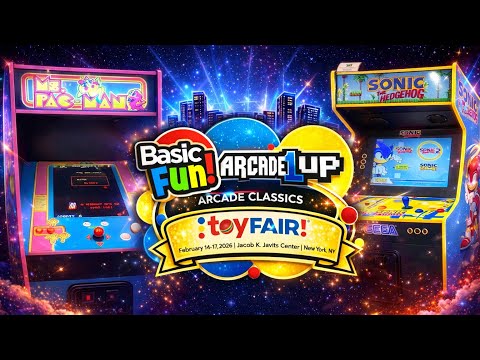 ARCADE1UP'S HOTTEST REVEALS & SUPRISES 🔥 Toyfair 2026 Exclusive!