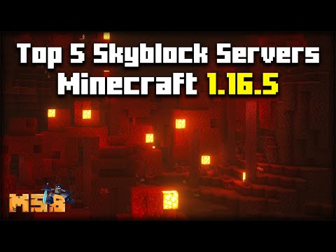 Minecraft TGK - Top 5 Best Minecraft 1.16.5 Skyblock Servers (2023)