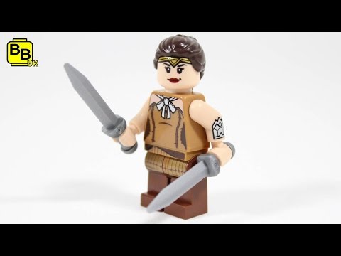 LEGO 2017 THEMYSCIRA WONDER WOMAN MINIFIGURE CREATION Video