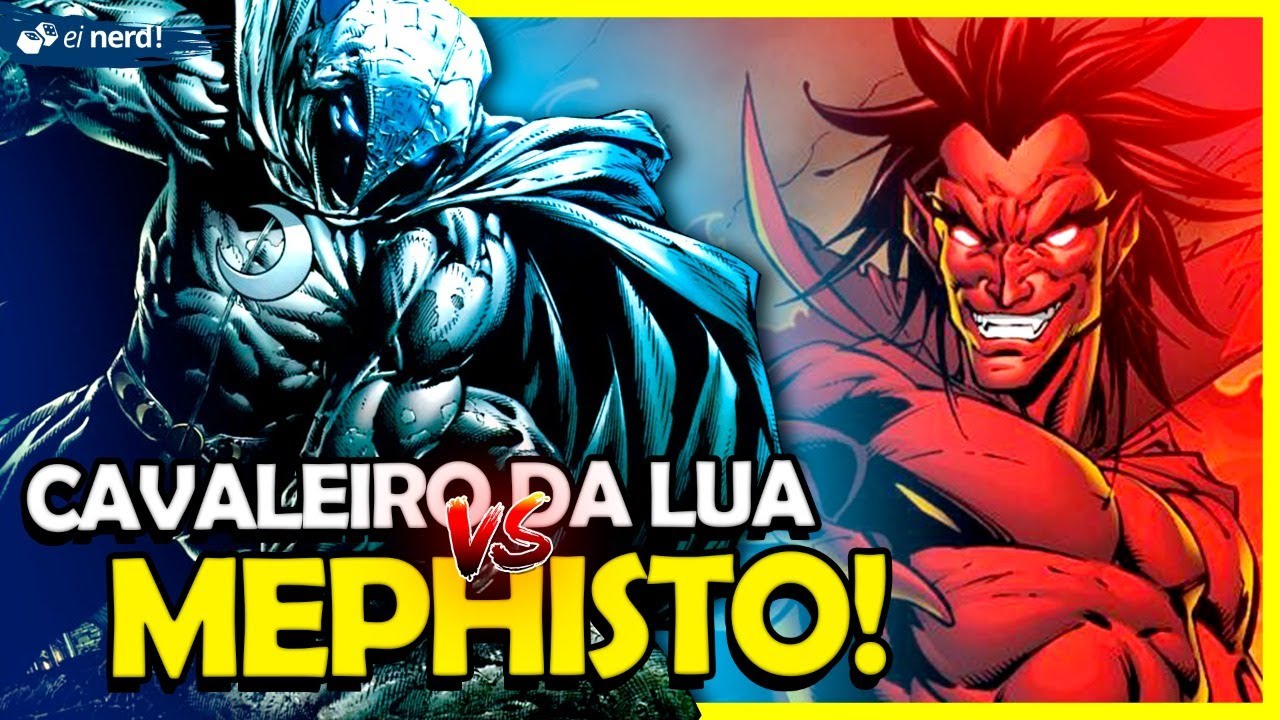 CAVALEIRO DA LUA DESTRÓI MEPHISTO NOS QUADRINHOS