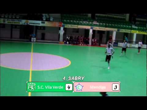 Vila Verde 7-3 Mendiga (14ª jornada da 3ª Nacional - Série C) - 2011/2012