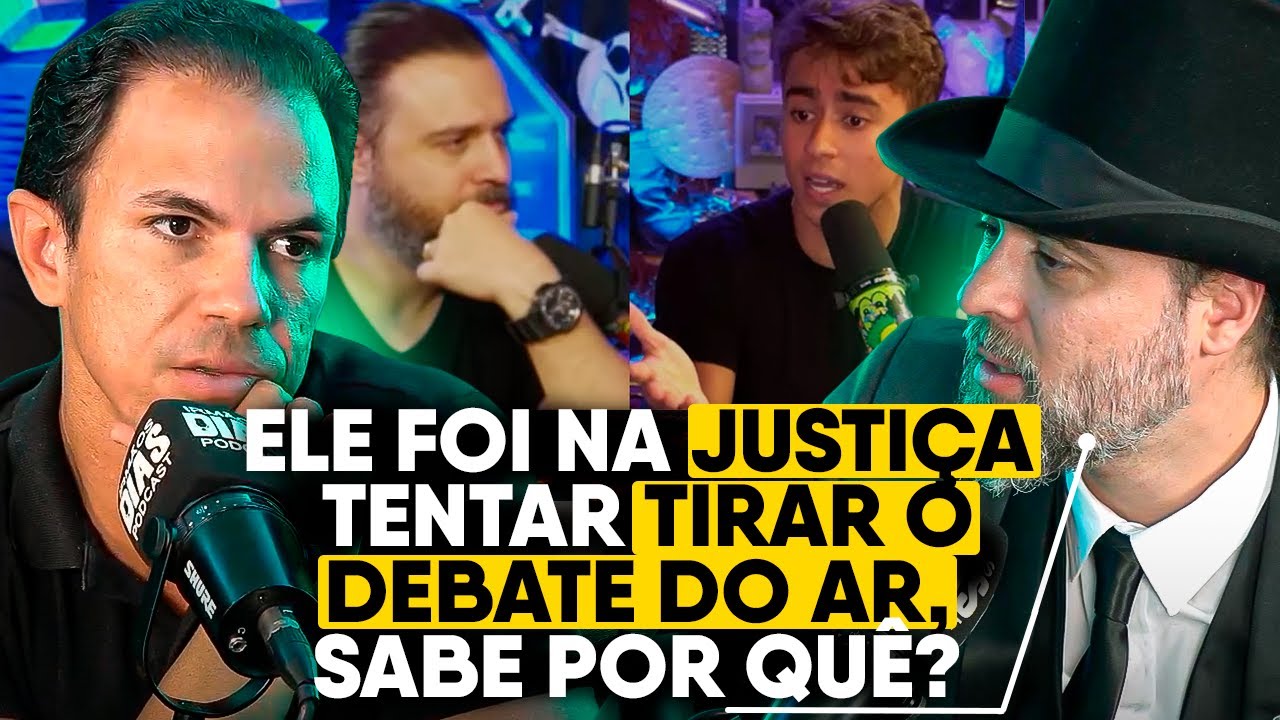 NIKOLAS FERREIRA tentou CENSURAR o DEBATE com NANDO MOURA?