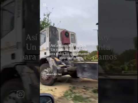 TORNADO EN FRIAS, SANTIAGO DEL ESTERO 29.11.2025