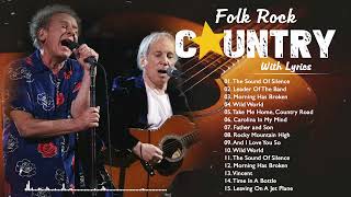 Jim Croce, Kenny Rogers, Don Mclean, Cat Stevens - Classic Folk Rock - Folk Songs Best Collection