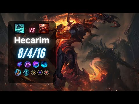 Hecarim Jungle vs Gragas - EUW LoL Challenger 13.7