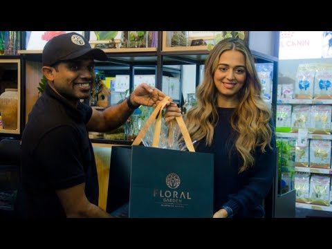 Jumana Khan at Floral Garden,Dip Dubai