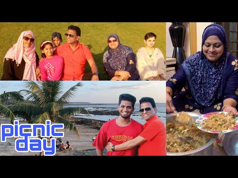 Velankanni Beach 🏖️ || uttan beach || Chicken khafsa rice 😋